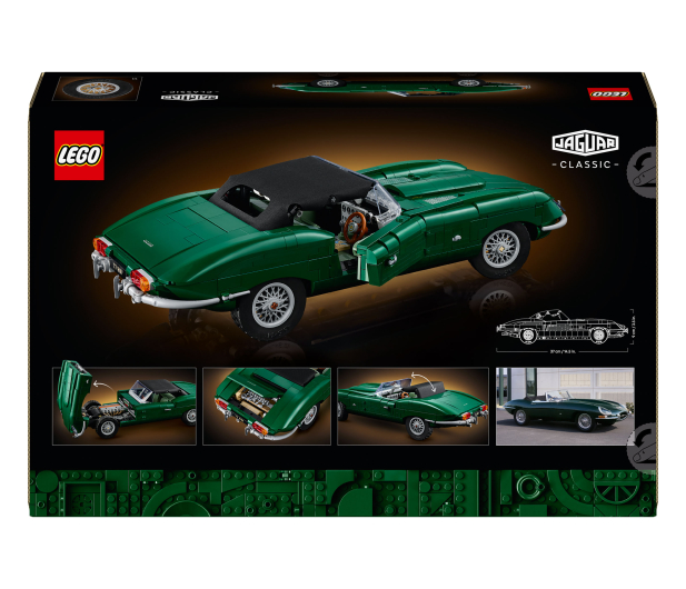 LEGO ICONS 11381 Jaguar E-Type - 1547385 - zdjęcie 10